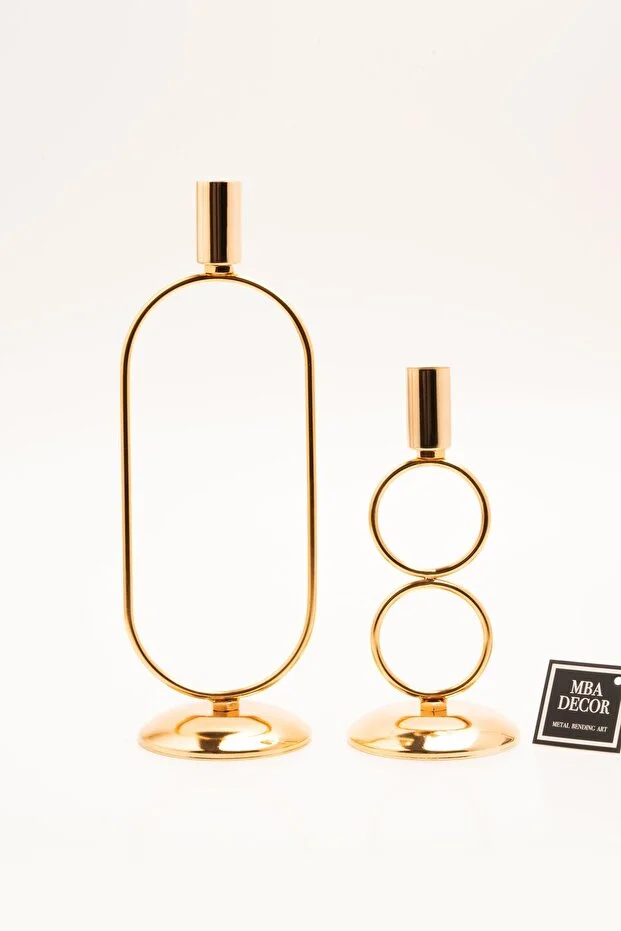 Orbital Grow İkili Şamdan Mumluk